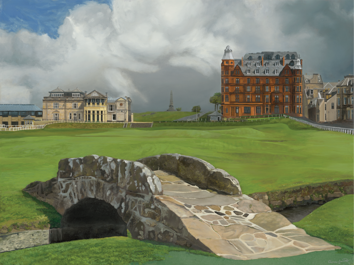 希少本:Visiting the Home of Golf St.Andrews No. 18 at the Old Course at St Andrews Links