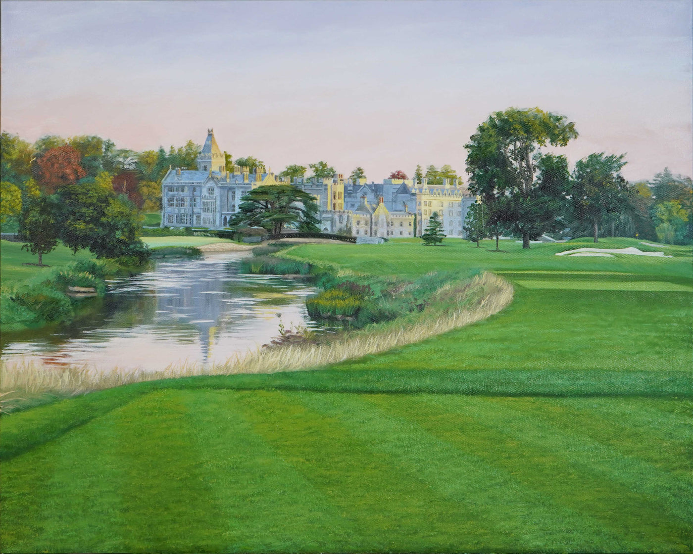 "Adare Manor" Golf Course Painting, Commission