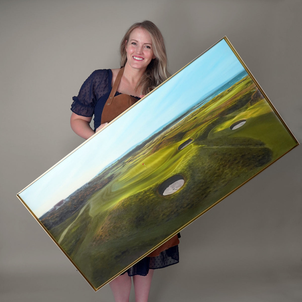 "17th hole at Royal Dornoch Golf Club" Art Print