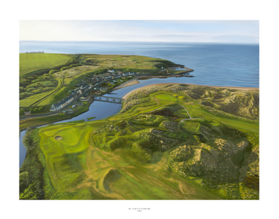 “No. 3 & 4 At Cruden Bay” Fine Art Golf Course Prints