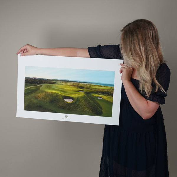 "17th hole at Royal Dornoch Golf Club" Art Print