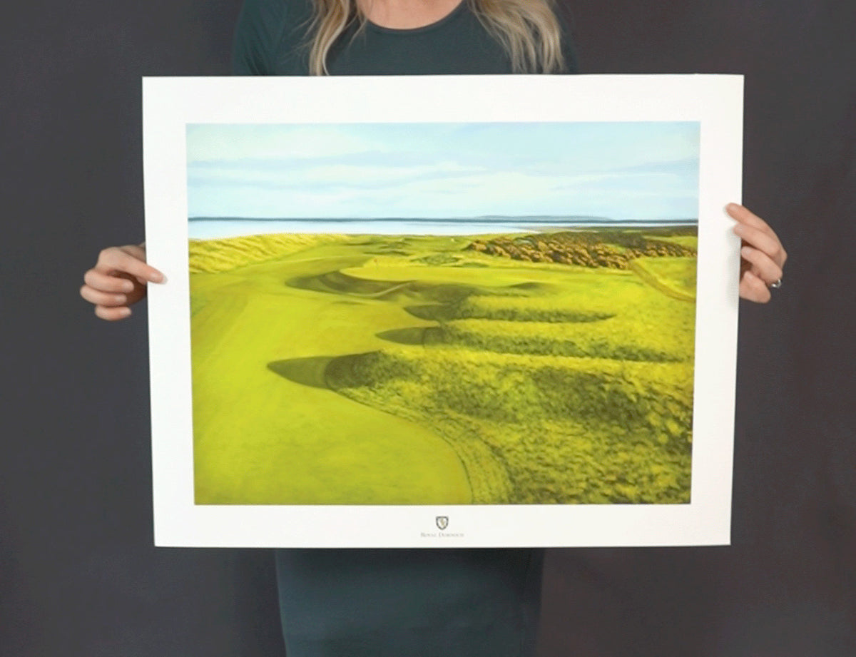 "Foxy" 14th Hole at Royal Dornoch | Limited Edition Golf Art Print