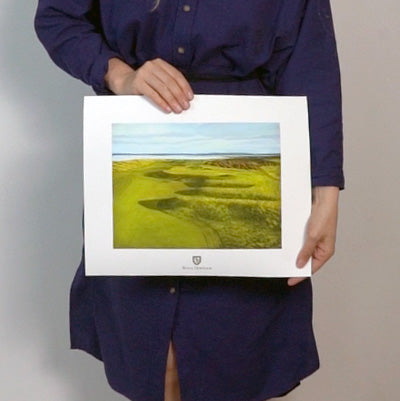 "Foxy" 14th Hole at Royal Dornoch | Limited Edition Golf Art Print