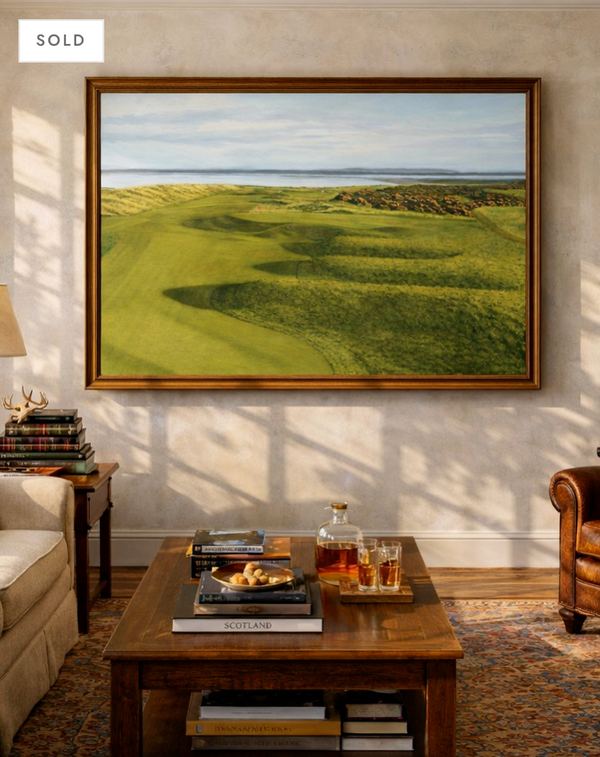 "Foxy" 14th Hole at Royal Dornoch | Limited Edition Golf Art Print