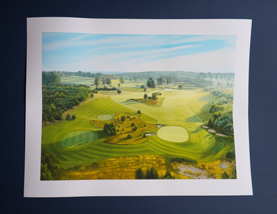 "No. 10 & 11 at High Pointe Golf Club" Fine Art Prints