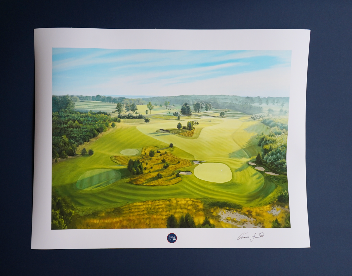 "No. 10 & 11 at High Pointe Golf Club" Fine Art Prints