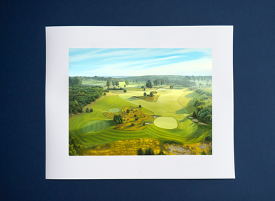 "No. 10 & 11 at High Pointe Golf Club" Fine Art Prints
