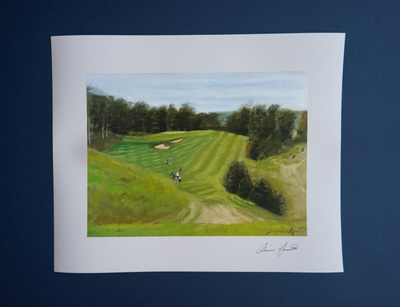 "No. 7 at High Pointe Golf Club" Plein Air, Fine Art Prints