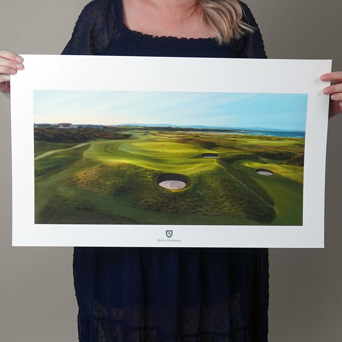 "17th hole at Royal Dornoch Golf Club" Art Print
