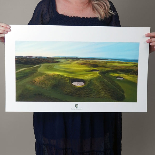 "17th hole at Royal Dornoch Golf Club" Art Print