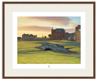 St Andrews Links "The Home of Golf" Limited Edition Golf Art Prints