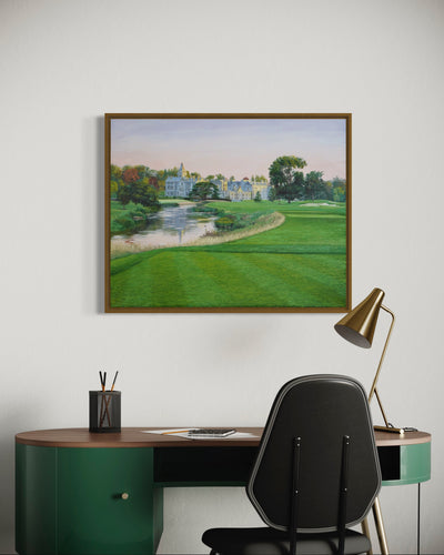 "Adare Manor" Golf Course Painting, Commission