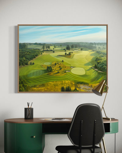 "No. 10 & 11 at High Pointe Golf Club" Fine Art Prints