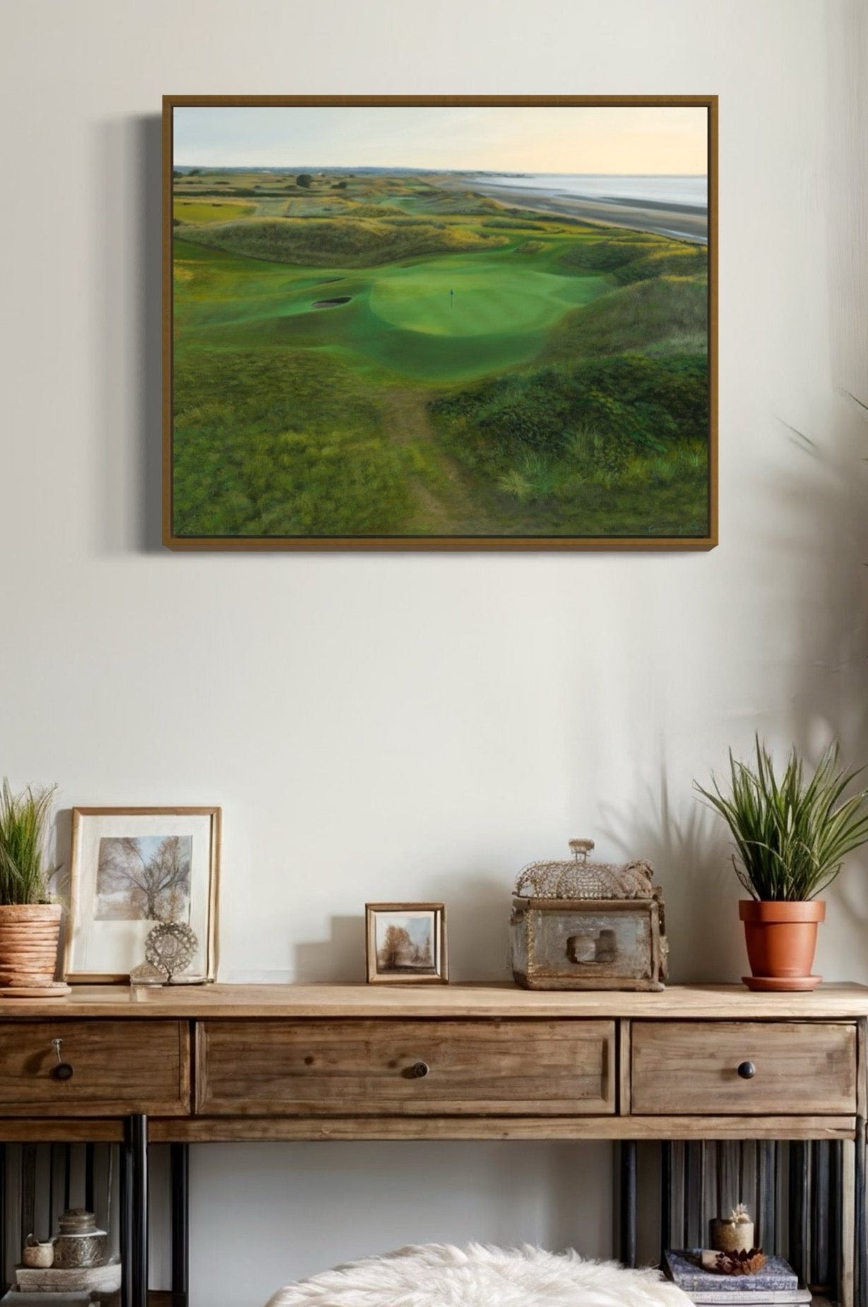 "No. 12 at Portmarnock Golf Club"  Fine Art Golf Prints