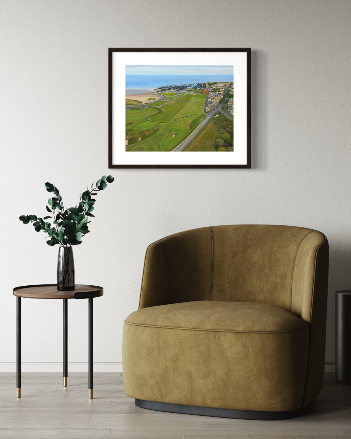 "The Old Course View" St Andrews Links Golf Art Print | Official Licensed St Andrews Art