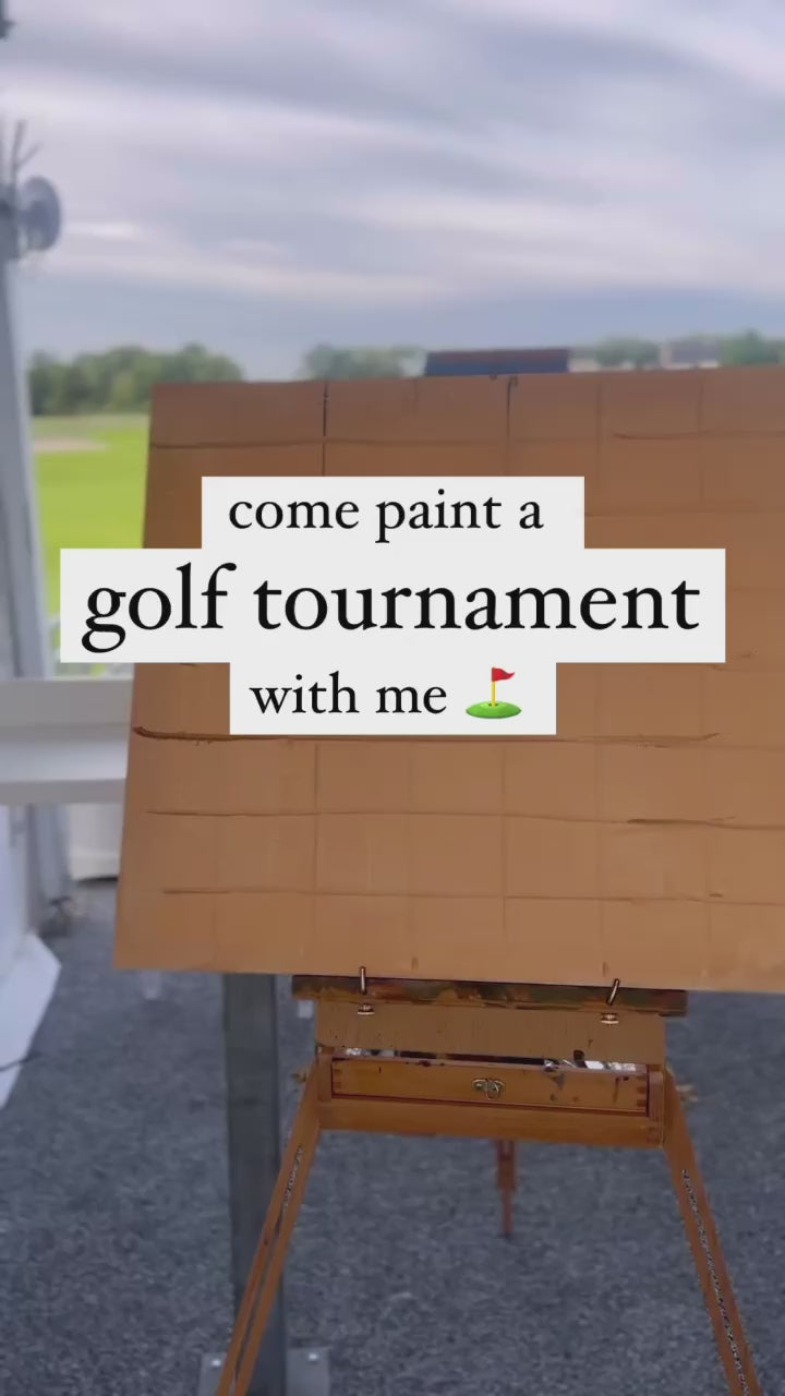 Simmons Bank Open, Live Golf Tournament Painting