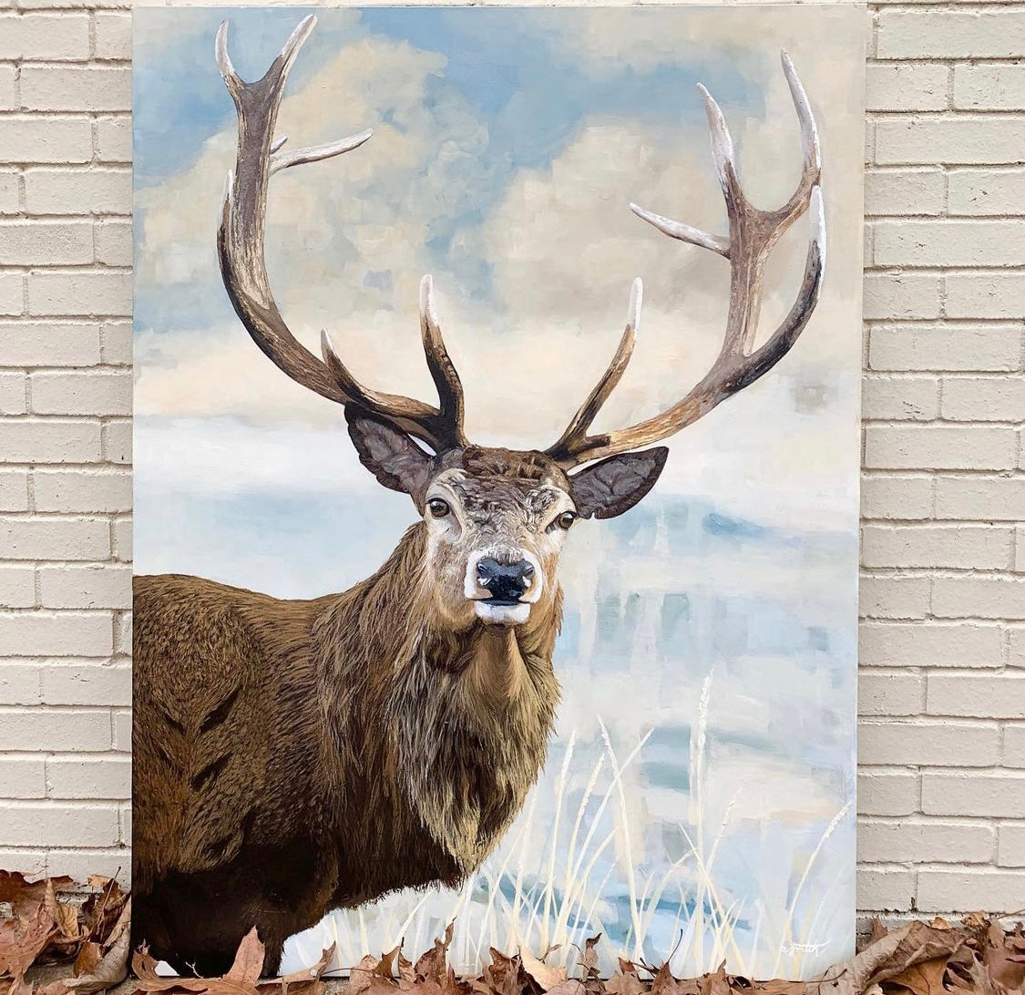 "Hunting Season", 36 x 48 Oil Painting