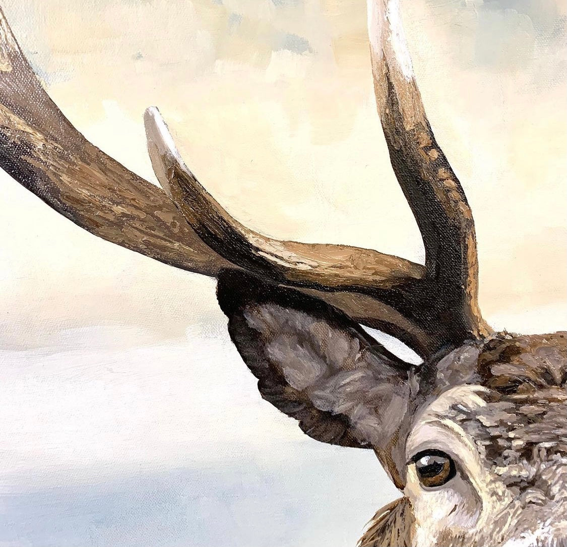 "Hunting Season", 36 x 48 Oil Painting
