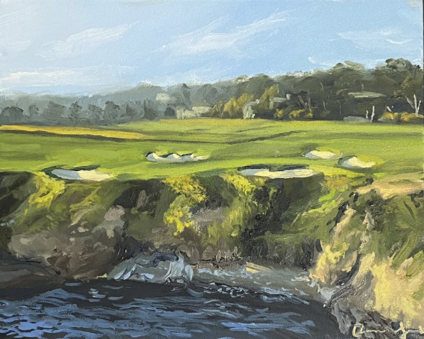 "No. 8 at Pebble Beach", 8 x 10 Limited Edition Print