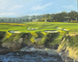 "No. 8 at Pebble Beach", 8 x 10 Limited Edition Print