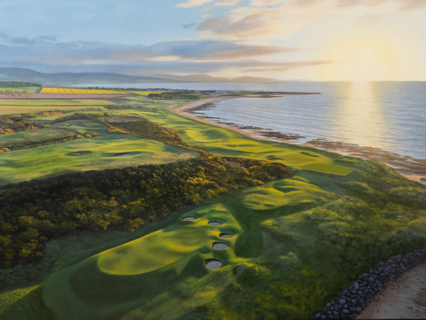 "Sunrise at Royal Dornoch",  Limited Edition Prints: EARLY ACCESS