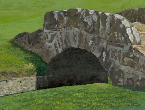 "18th Hole at the Old Course" Swilcan Bridge St Andrews Links | Limited Edition Golf Art Print